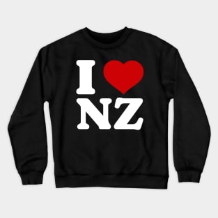 I (heart) New Zealand Crewneck Sweatshirt